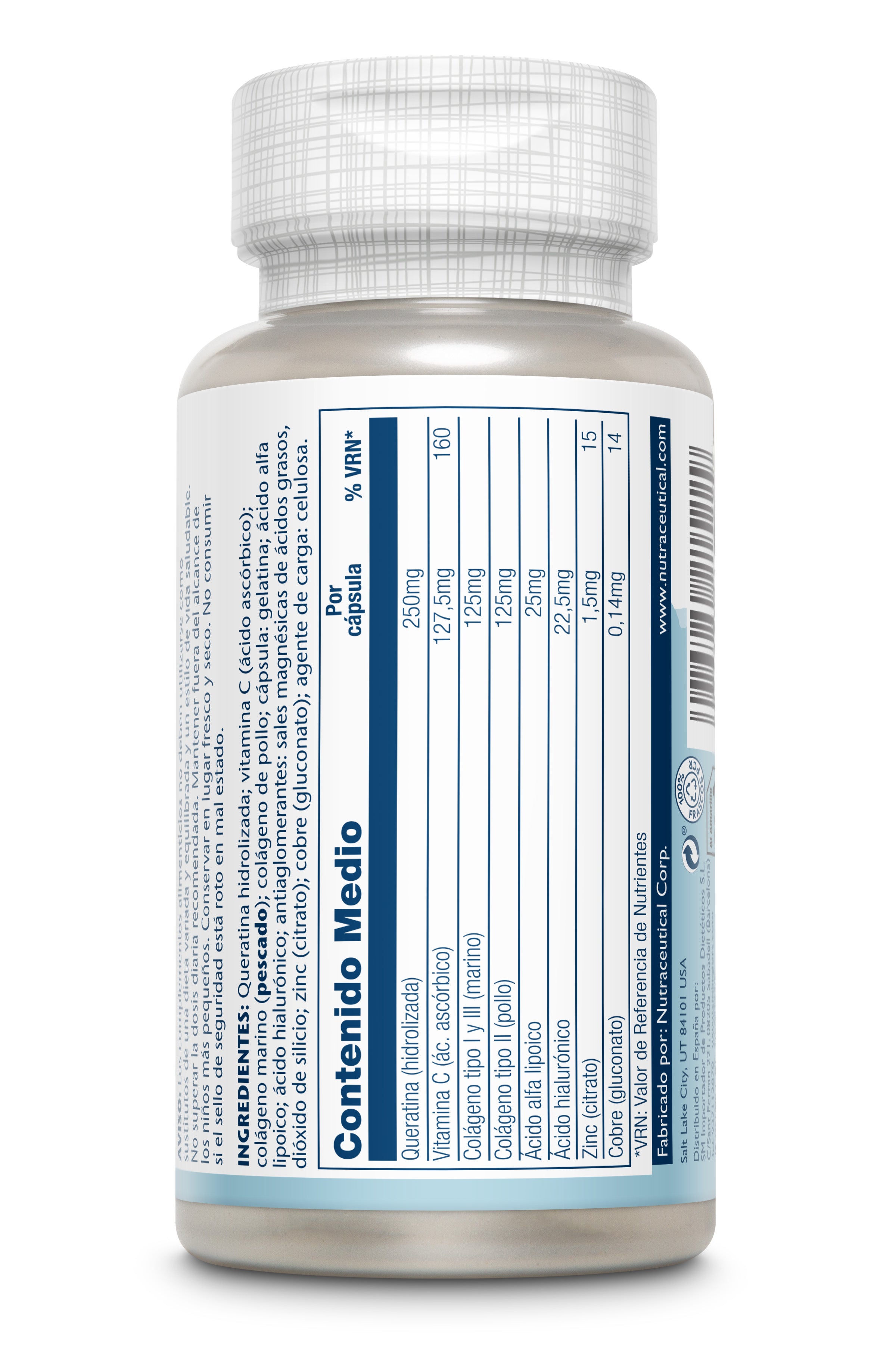 COLLAGEN KERATIN- 60 CÁPSULAS - Imagen 2