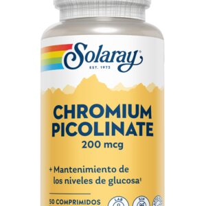 CROMO PICOLINATO 200 MCG - 50 COMPRIMIDOS