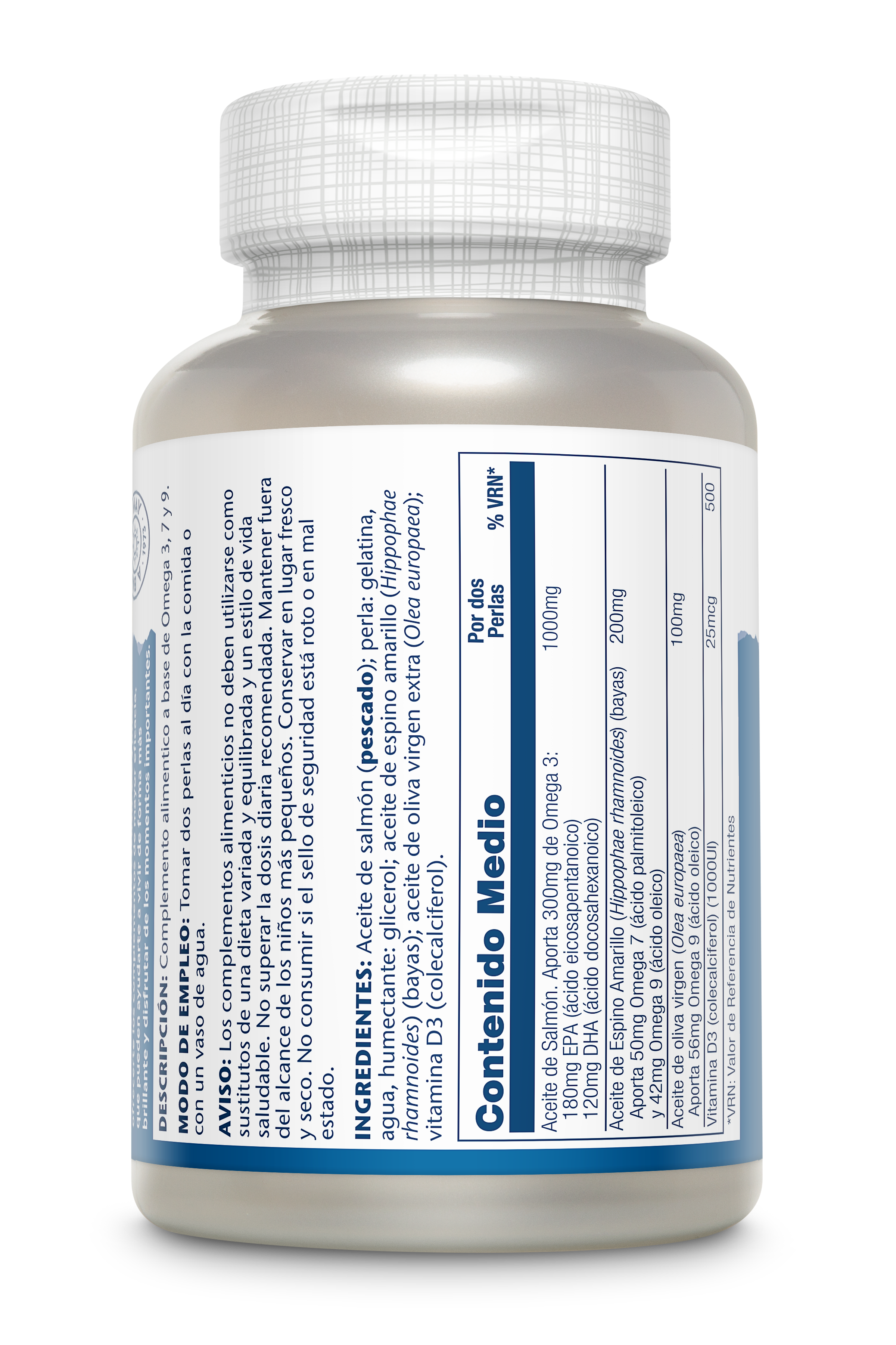 SUPER OMEGA 3-7-9 - 120 PERLAS - Imagen 2