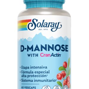 D-MANNOSE & CRANACTIN - 60 VEGCAPS