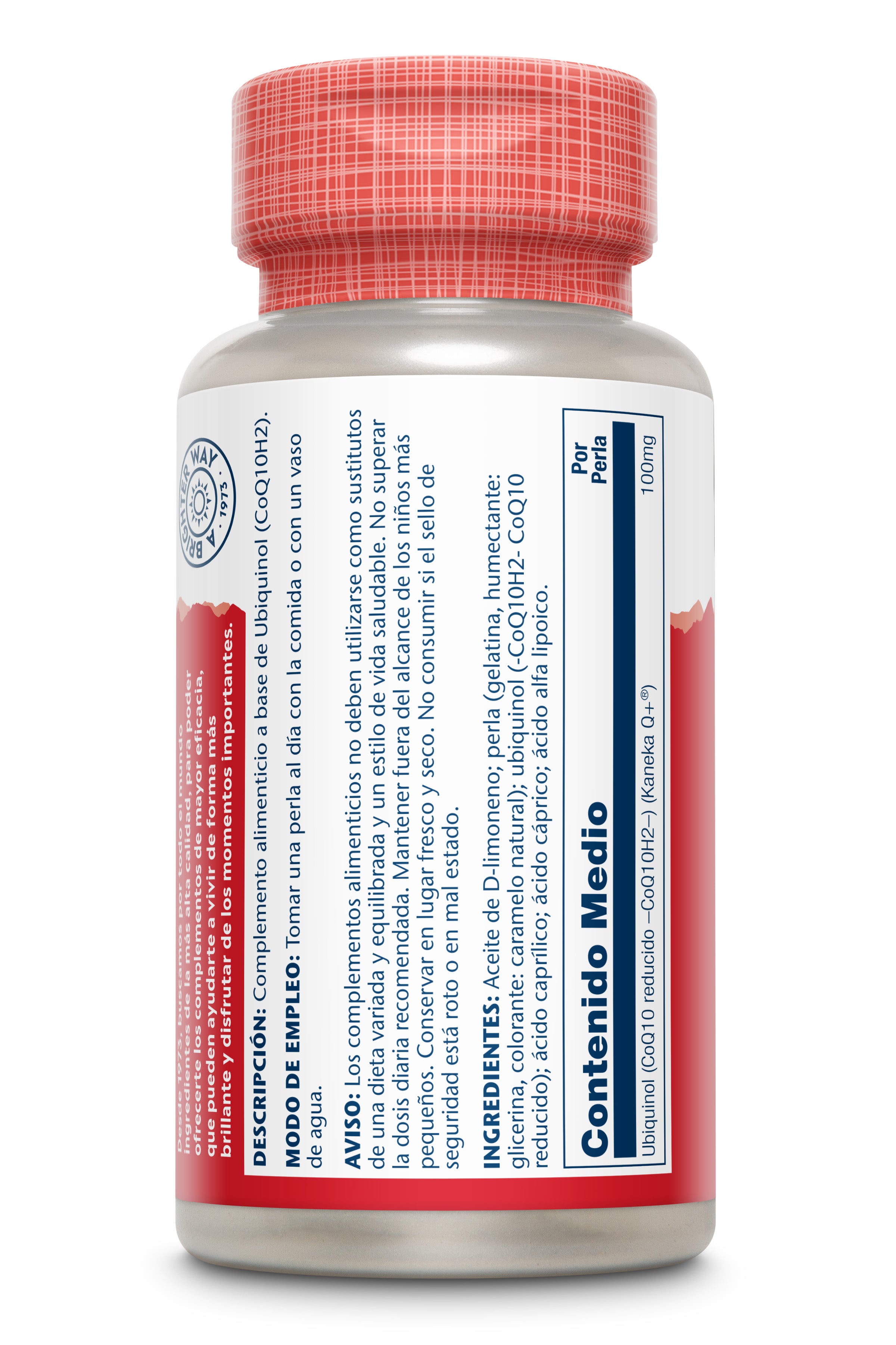 UBIQUINOL CoQ10 100MG - 30 PERLAS - Imagen 2