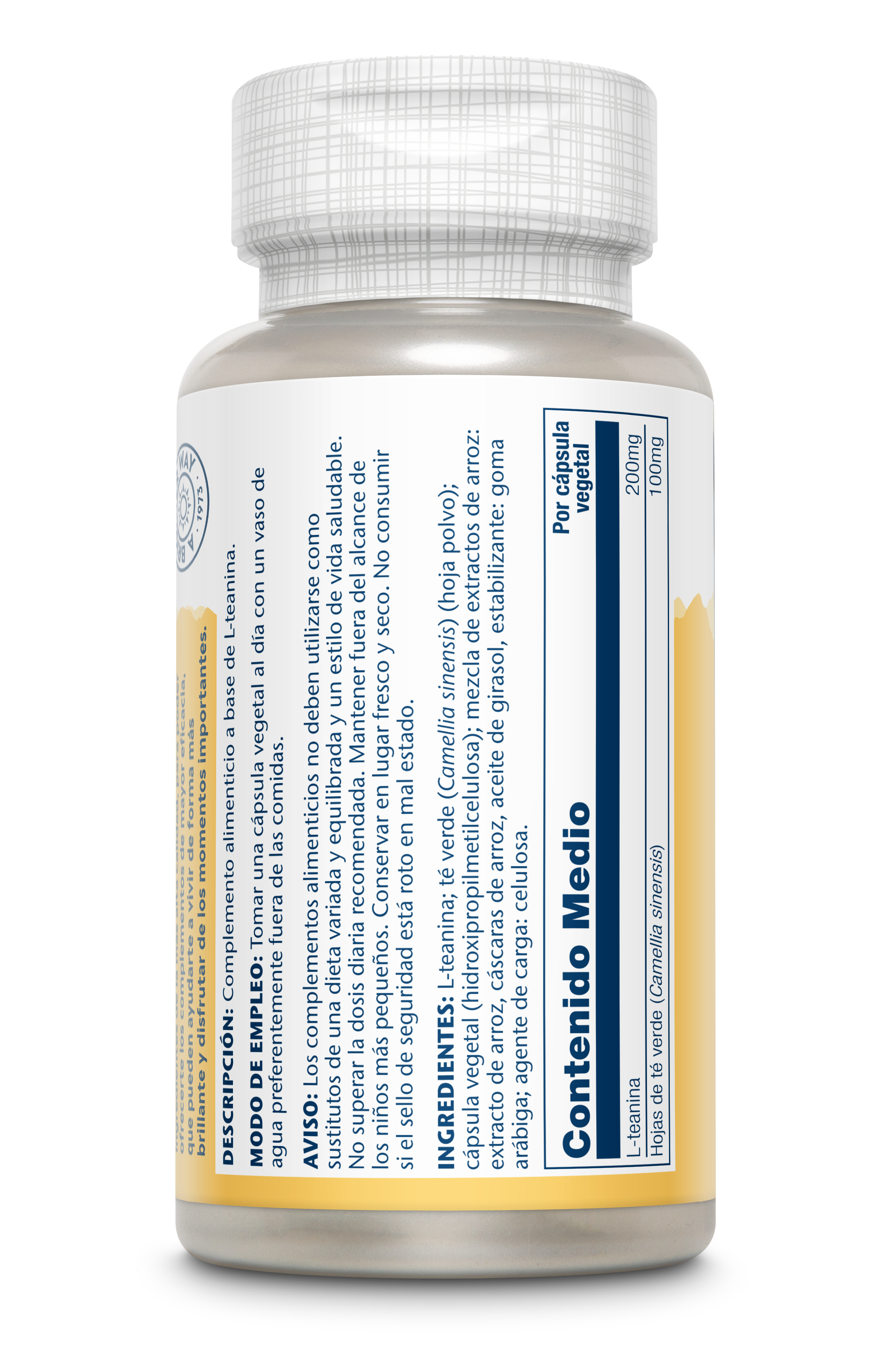 L-THEANINE - 45 VEGCAPS - Imagen 2