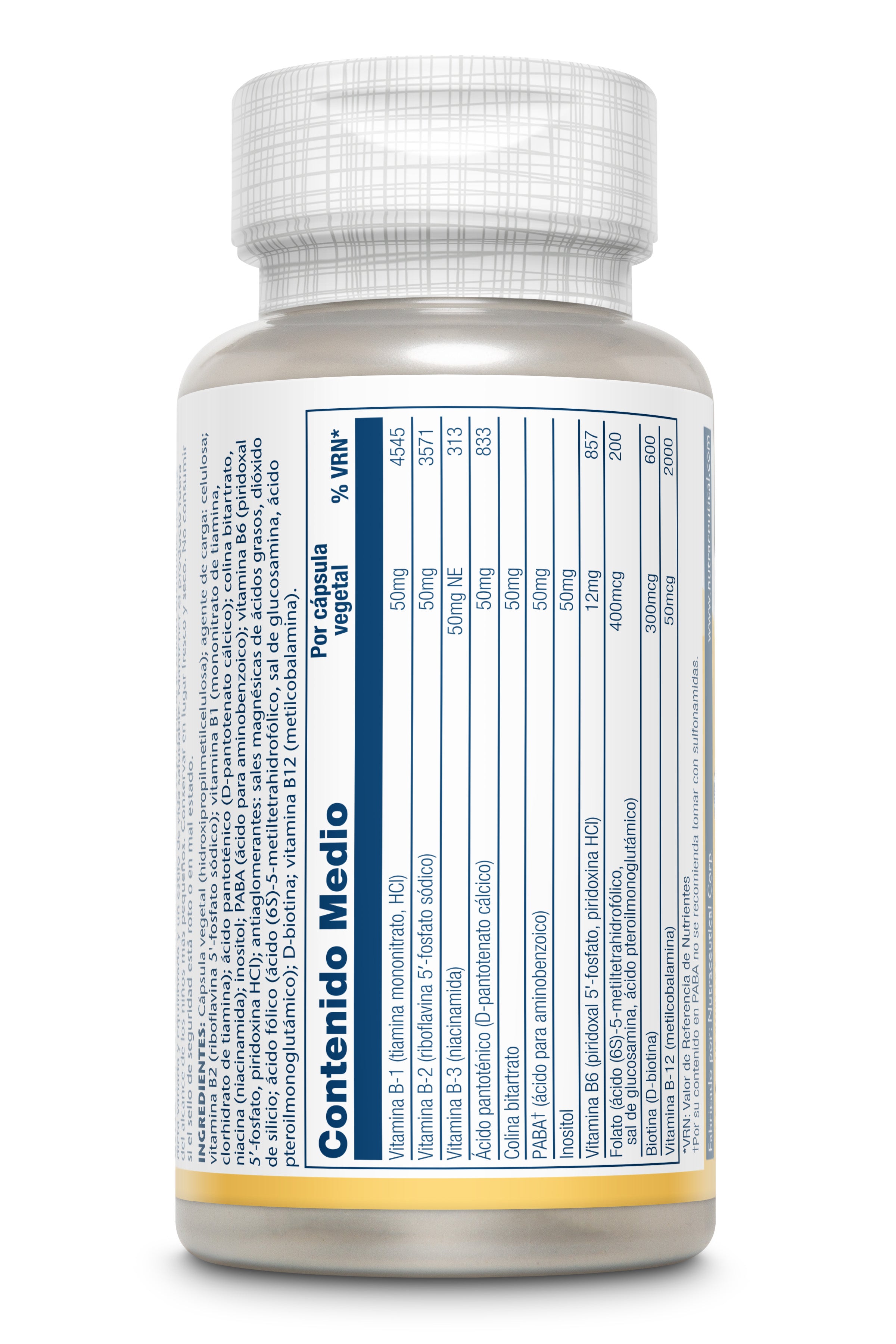 METHYL B-COMPLEX 50 - 60 VEGCAPS - Imagen 2