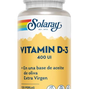 VITAMIN D3 400UI - 120 PERLAS (ES)