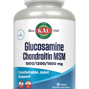 GLUCOSAMINE, CHONDROITINE & MSM - 90 COMPRIMIDOS