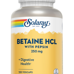 BETAIN HCl CON PEPSINA  - 180 VEGCAPS