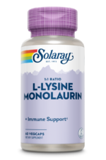 L-LYSINE & MONOLAURIN - 60 VEGCAPS