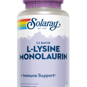 L-LYSINE & MONOLAURIN - 60 VEGCAPS