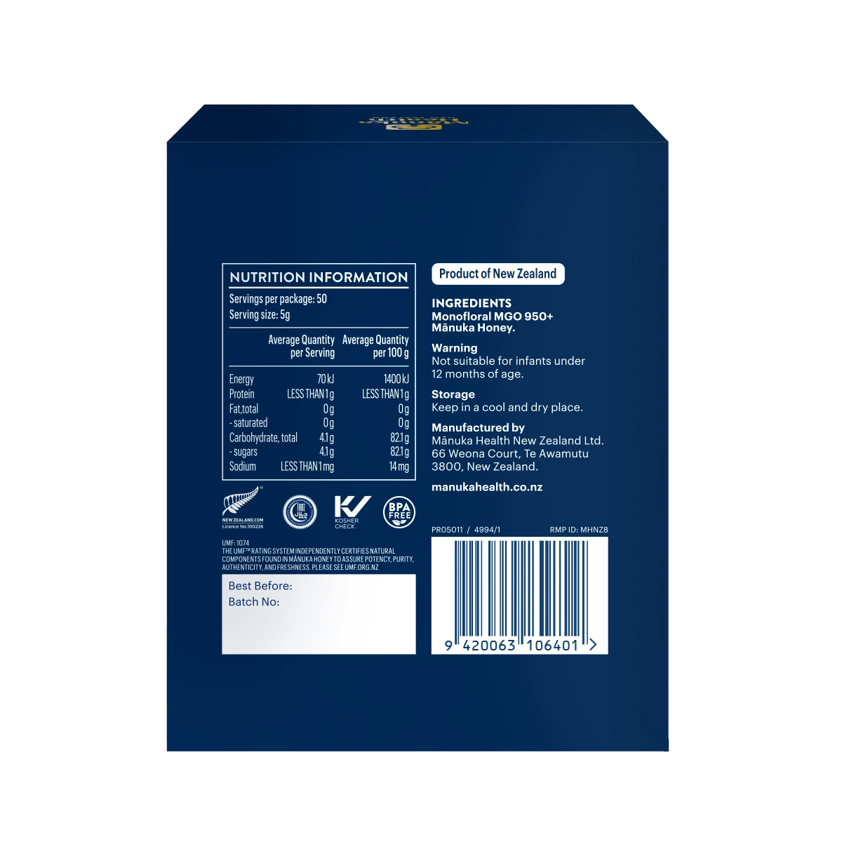 Miel de Manuka MGO 950+ (UMF 22+) - Edición Limitada - Imagen 5