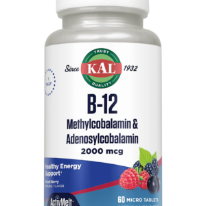 B12 METHYLCOBALAMIN & ADENOSYLCOBALAMIN - 60 MICROCOMPRIMIDOS