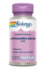 KSM66 PLUS ASHWAGANDHA - 60 VEGCAPS