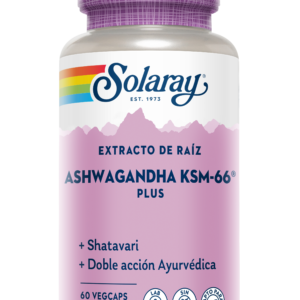 KSM66 PLUS ASHWAGANDHA - 60 VEGCAPS