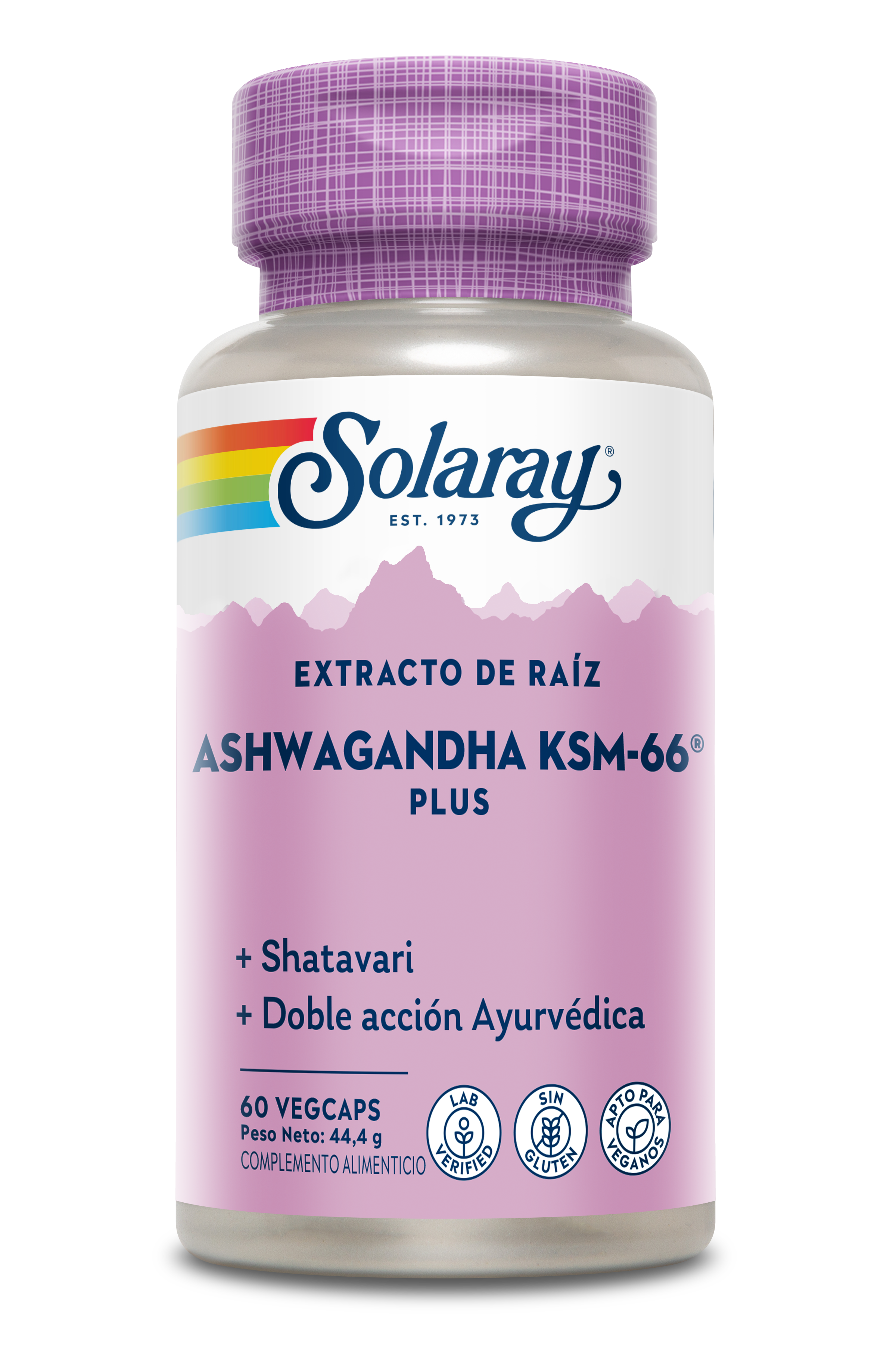 KSM66 PLUS ASHWAGANDHA - 60 VEGCAPS