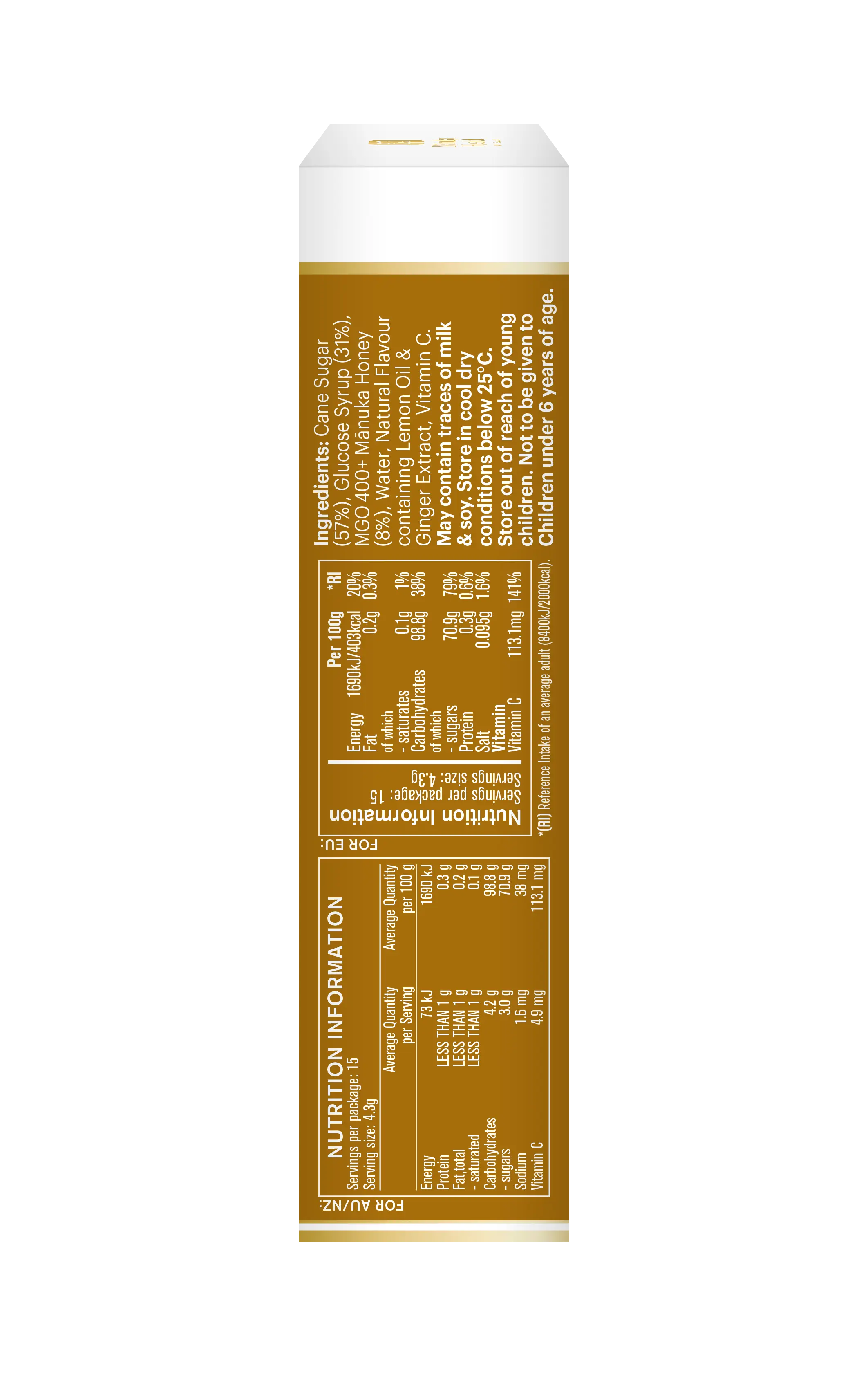 Pastillas de Jengibre y Limón - Imagen 3
