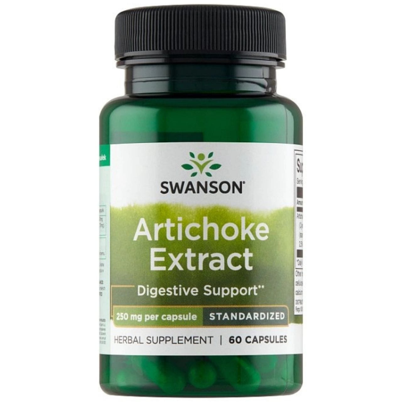 Swanson Alcachofa 250 mg - 60 cápsulas