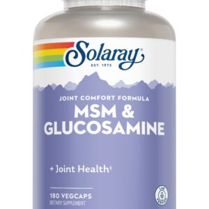 MSM & GLUCOSAMINE  - 180 VEGCAPS
