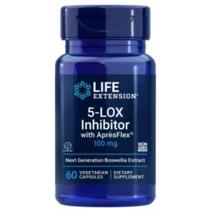Life Extension Inhibidor 5-LOX con AprèsFlex ® 100 mg - 60 Cápsulas Vegetales