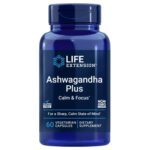 Life Extension Ashwagandha Plus Calma y Concentración - 60 cápsulas