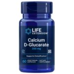 Life Extension D-Glucarato de calcio 200 mg - 60 Cápsulas