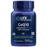 Life Extension CoQ10 100 mg con d-Limoneno - 60 Cápsulas