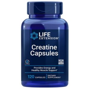 Life Extension Creatina Cápsulas - 120 Cápsulas