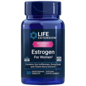 Life Extension Estrógenos para la Mujer - 30 Tabletas
