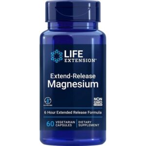 Life Extension Magnesio de liberación prolongada 250 mg - 60 Cápsulas