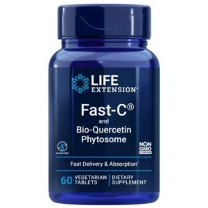 Life Extension Fast-C ® y Bio-Quercetin Phytosome - 60 Tabletas