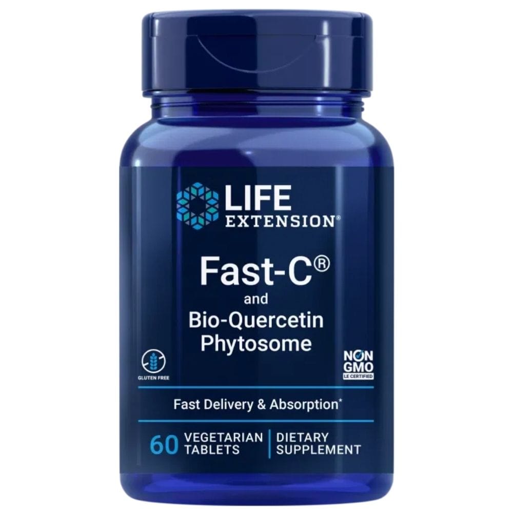 Life Extension Fast-C ® y Bio-Quercetin Phytosome - 60 Tabletas