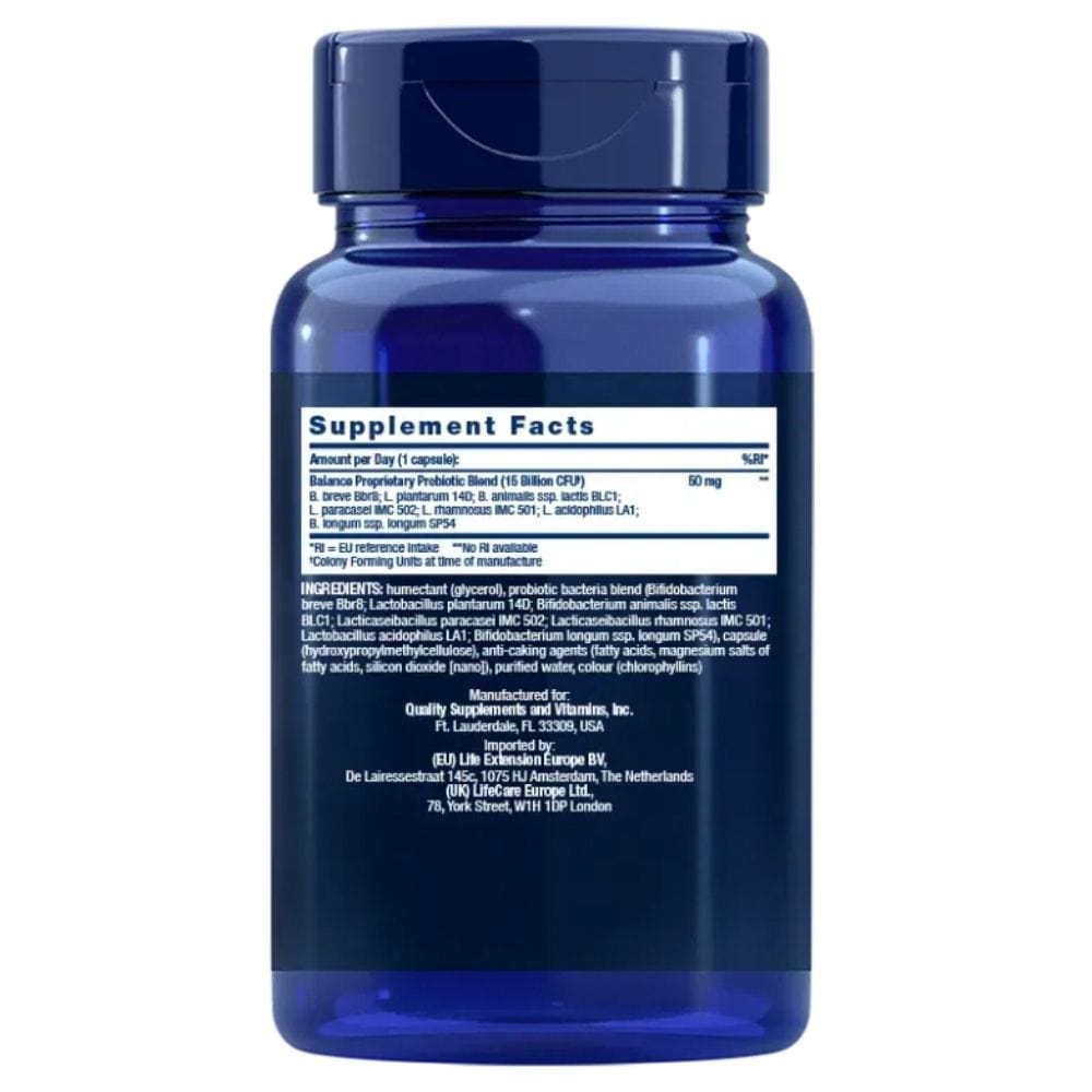 Life Extension FLORASSIST ® Balance Probiótico - 30 cápsulas - Imagen 2