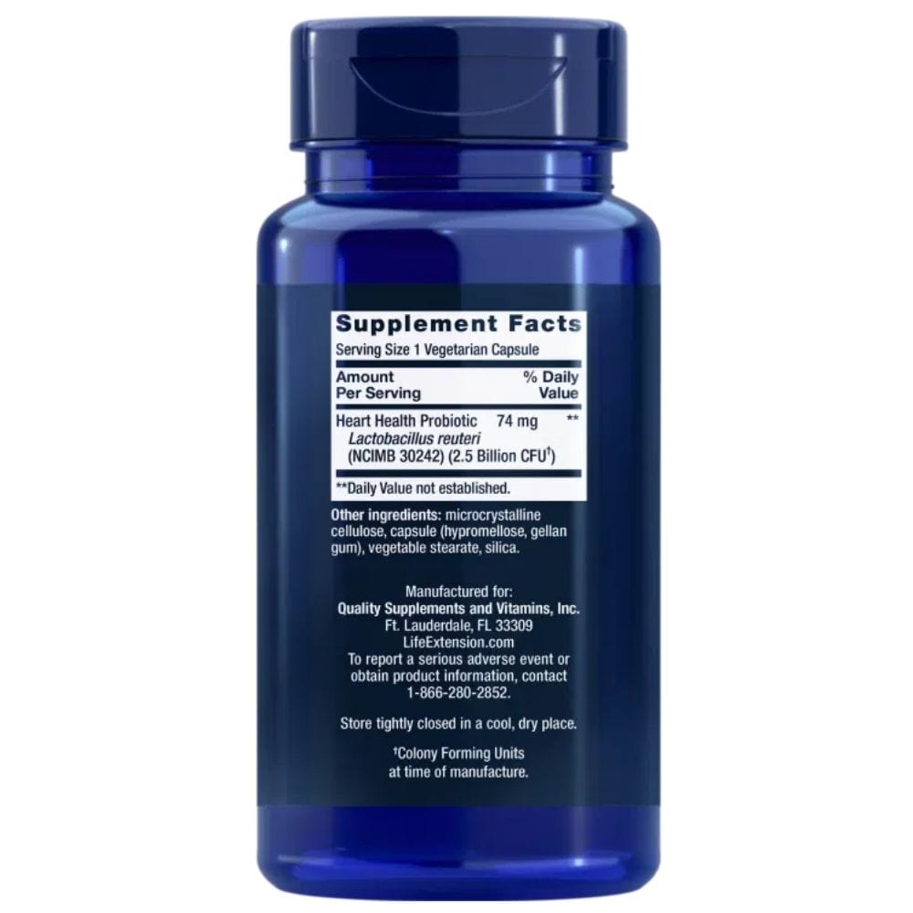 Life Extension FLORASSIST ® Salud del Corazón - 60 Cápsulas - Imagen 2