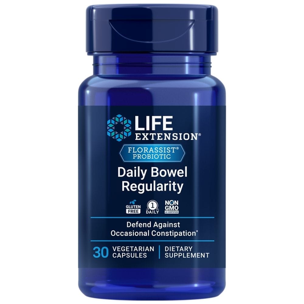 Life Extension Florassist ® Probiótico Regularidad Intestinal Diaria - 30 Cápsulas