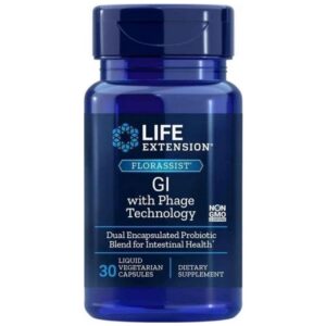 Life Extension FLORASSIST ® Probiótico GI con Tecnología Fágica - 30 Cápsulas