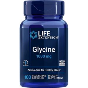 Life Extension Glicina 1000 mg - 100 Cápsulas Vegetales