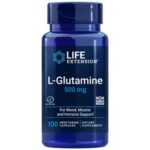 Life Extension L-Glutamina 500 mg - 100 Cápsulas Vegetales