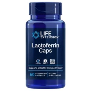 Life Extension Lactoferrina (Apolactoferrina) - 60 cápsulas