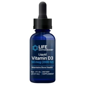 Life Extension Vitamina D3 líquida 2000 UI - 29,57 ml