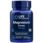 Life Extension Citrato de Magnesio () 100 mg - 100 Cápsulas Vegetales