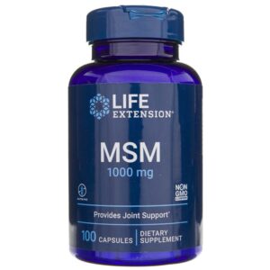 Life Extension MSM 1000 mg - 100 cápsulas