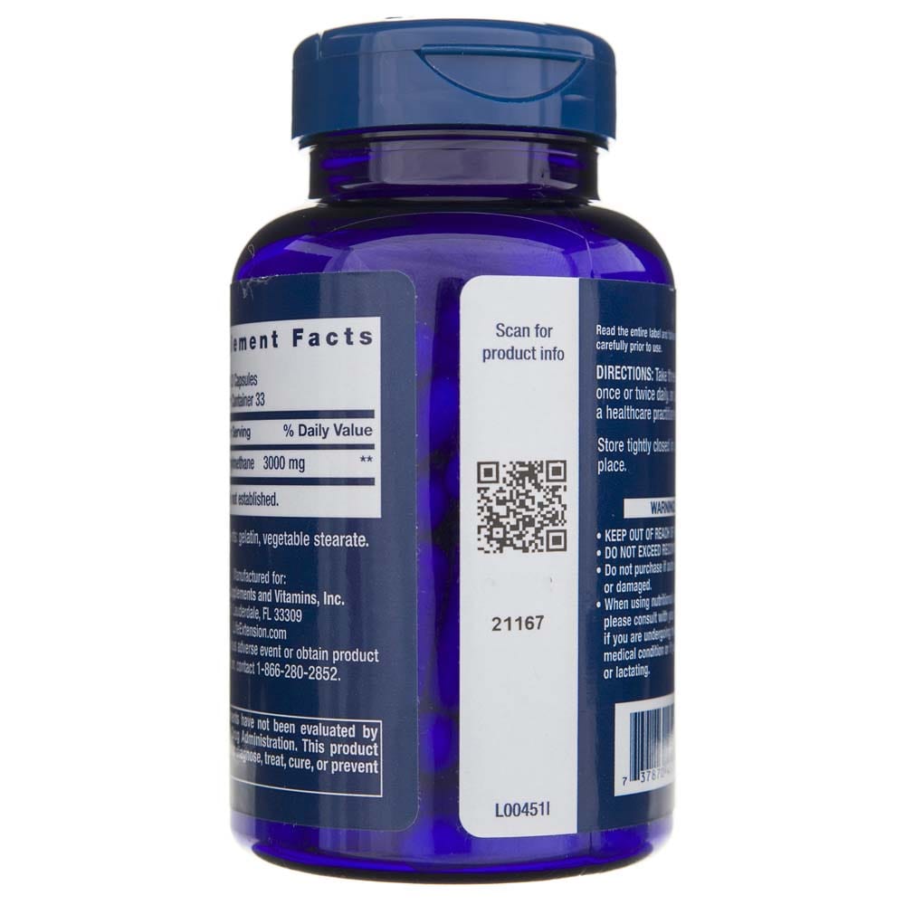 Life Extension MSM 1000 mg - 100 cápsulas - Imagen 3