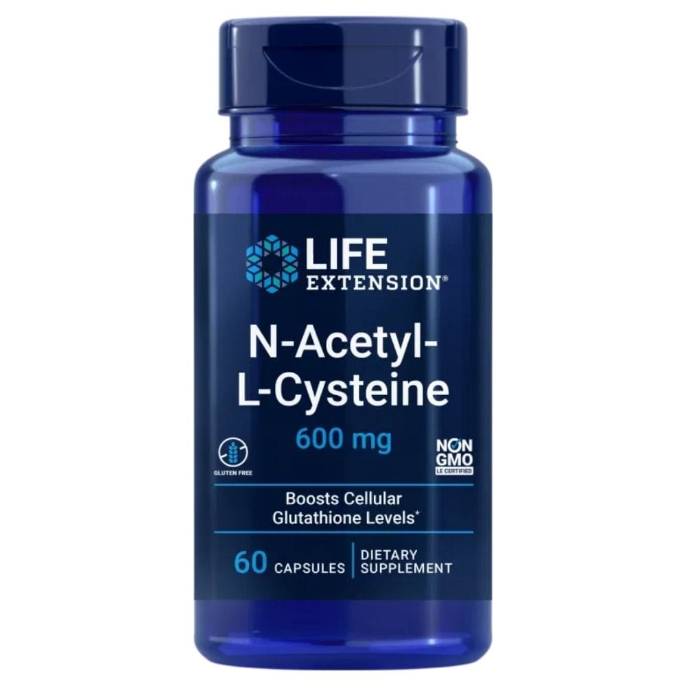 Life Extension N-Acetil-L-Cisteína (NAC) 600 mg - 60 Cápsulas