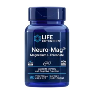 Life Extension Neuro-Mag Magnesio L-Treonato - 90 Cápsulas