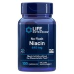 Life Extension Niacina No Flush 640 mg - 100 Cápsulas