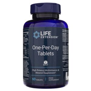 Life Extension Tabletas One-Per-Day (Multivitamin) EU - 60 Tabletas