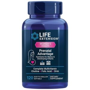 Life Extension Prenatal Advantage - 120 cápsulas blandas
