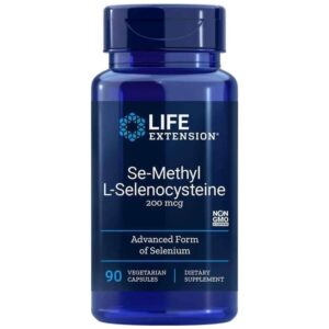 Life Extension Se-metil L-selenocisteína 200 mcg - 90 cápsulas