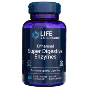 Life Extension Super Enzimas Digestivas - 60 Cápsulas