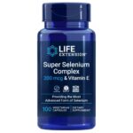 Life Extension Super Selenium Complex 200 mcg & Vitamina E - 100 Cápsulas Vegetales
