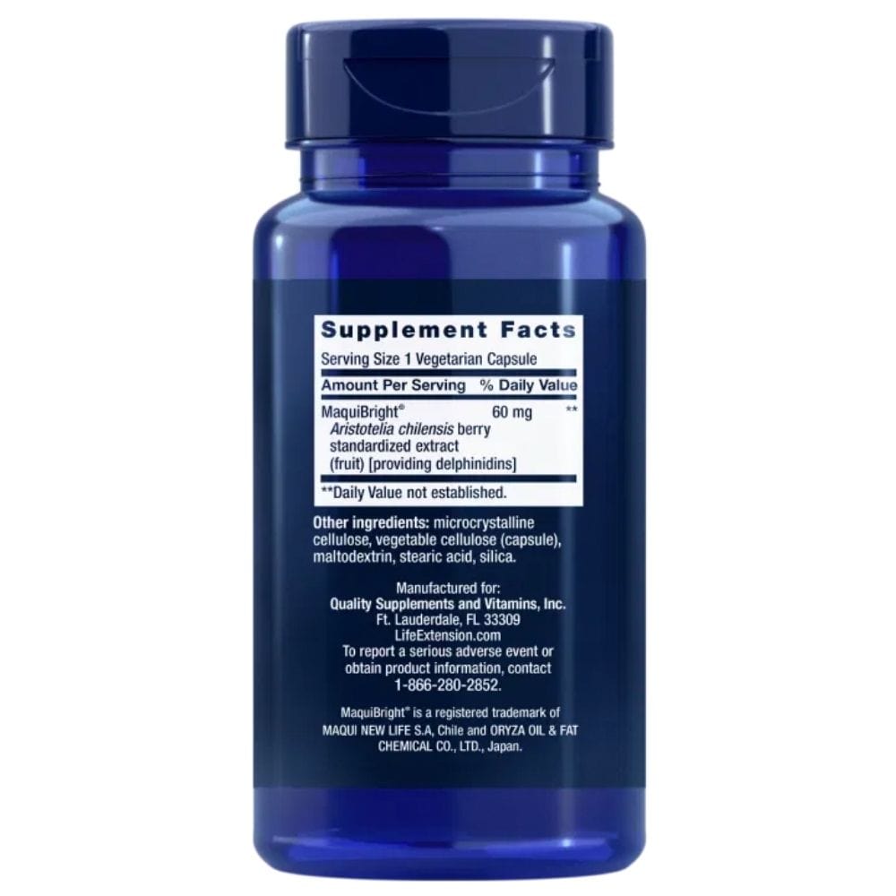 Life Extension Apoyo Lagrimal con MaquiBright ® 60 mg - 30 Cápsulas - Imagen 2