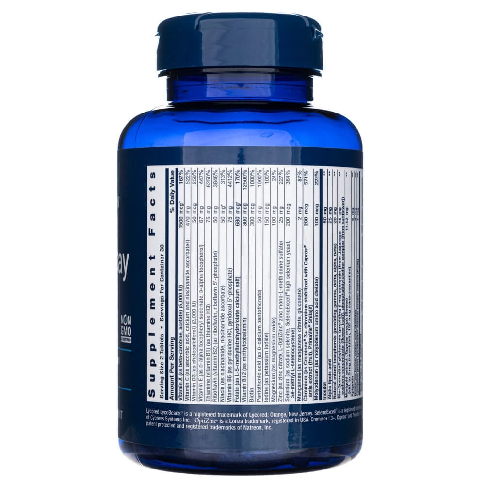 Life Extension Multivitamínico Dos al Día - 60 Tabletas - Imagen 2